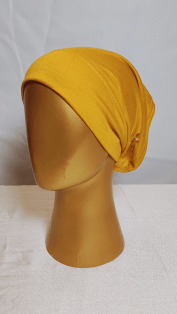 Bonnet Cap - Mustard